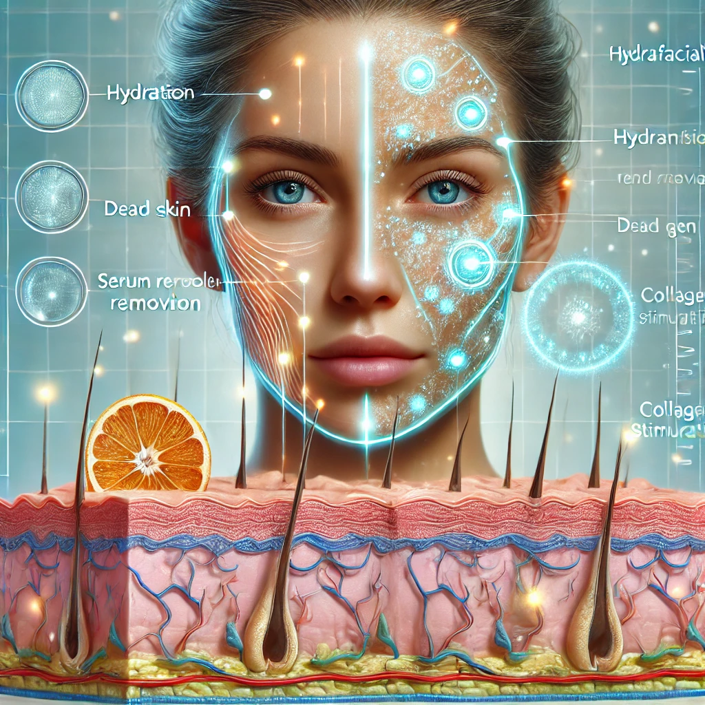 science behind hydrafacial cellular level